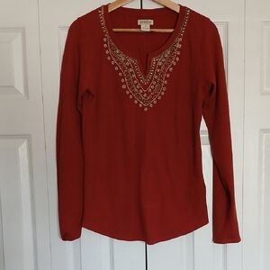 Lucky Brand thermal long sleeve top
